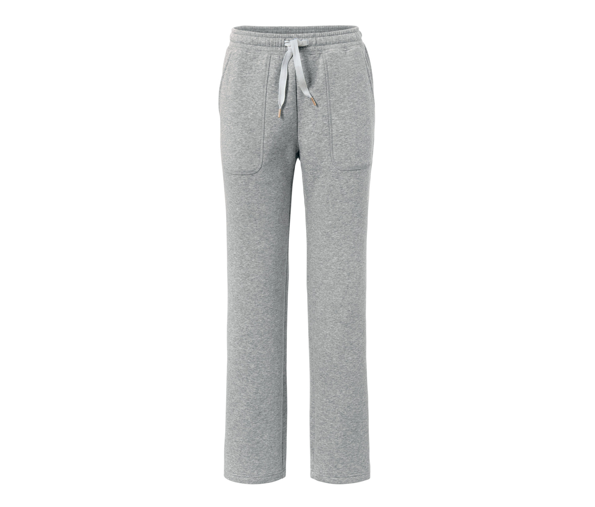Loungehose - Damen - Gr. L - grau - grau