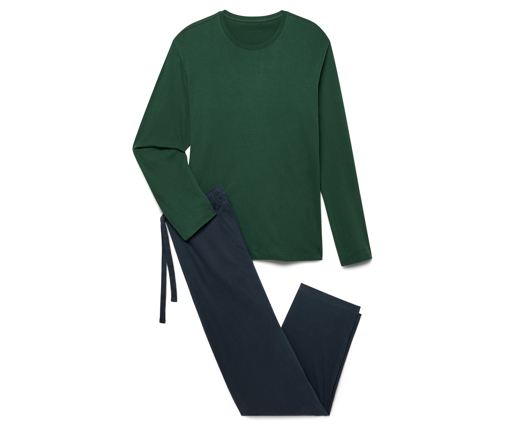 Pyjama - Herren - Gr. XXL - dunkelblau - dunkelblau