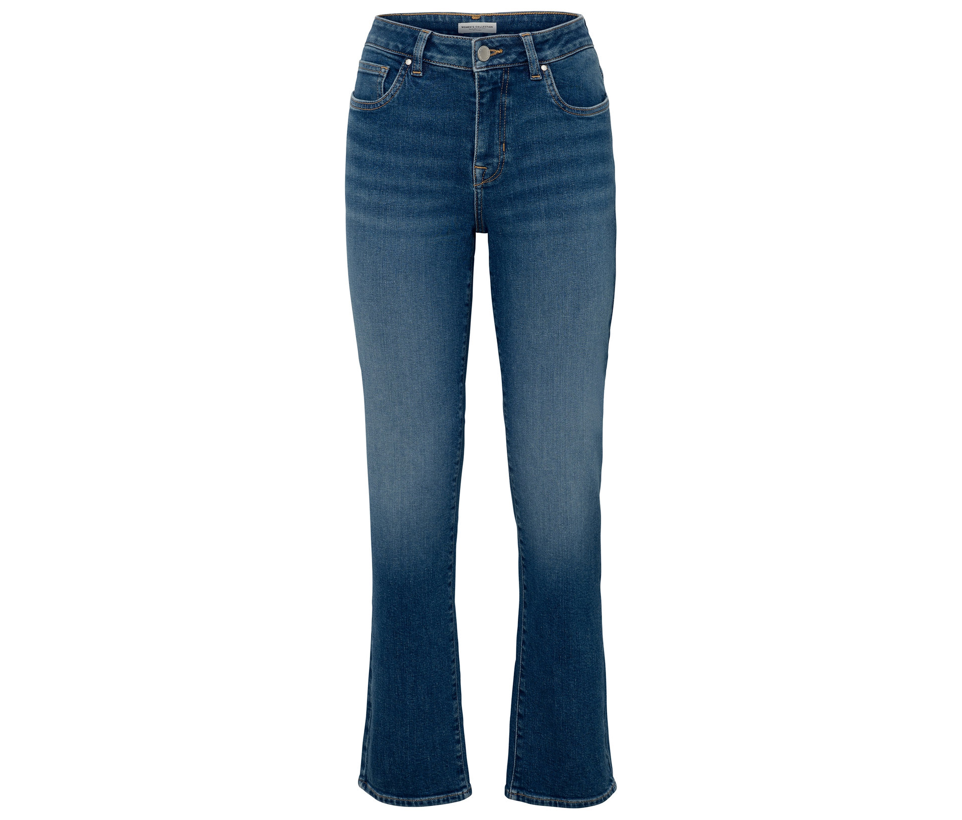 Straight Jeans - Fit "Kira" - Damen - Gr. 42 - dunkelblau - dunkelblau