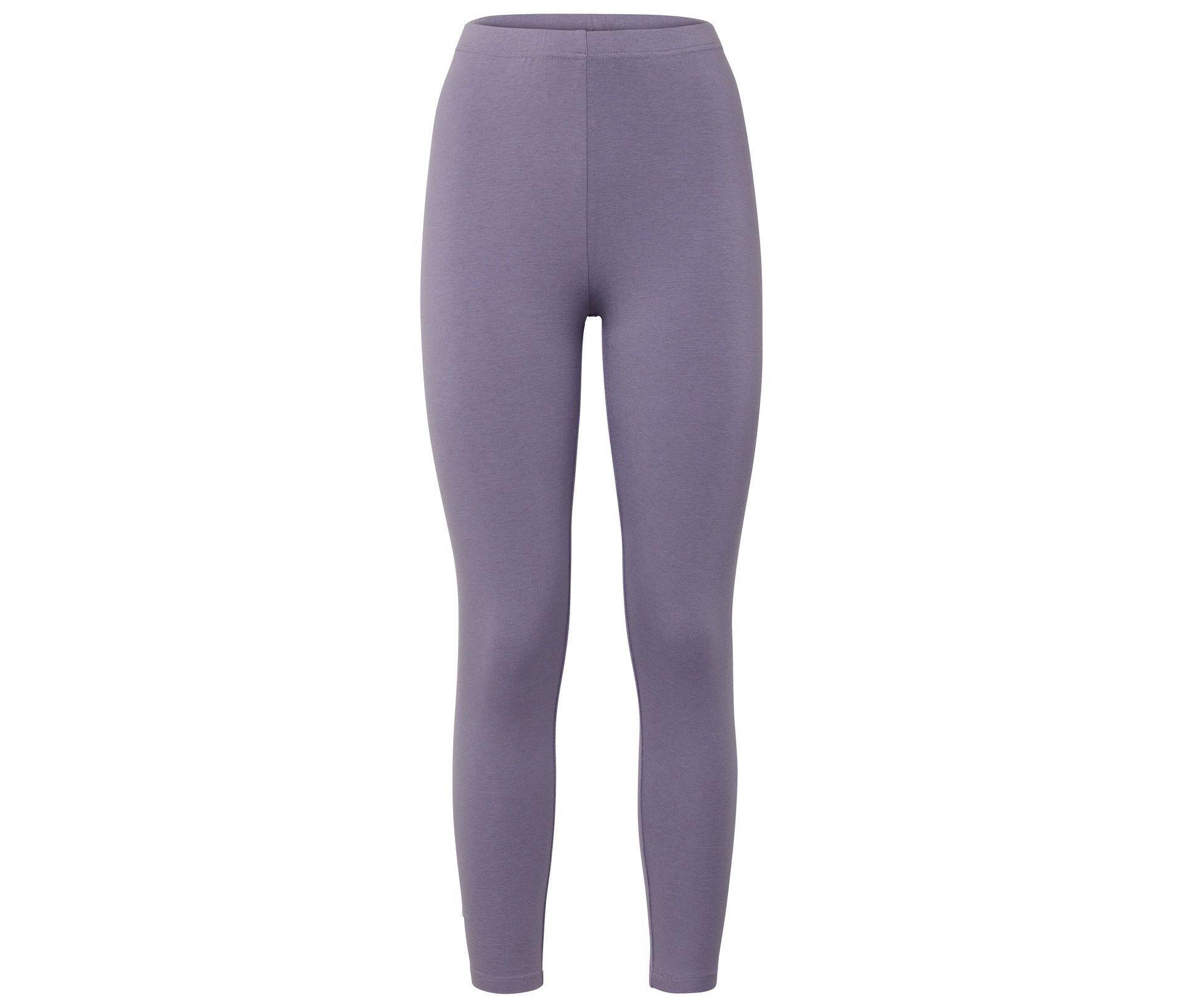 Tchibo - Leggings mit RWS-zertifizierter Wolle - Damen - Gr. L - lila