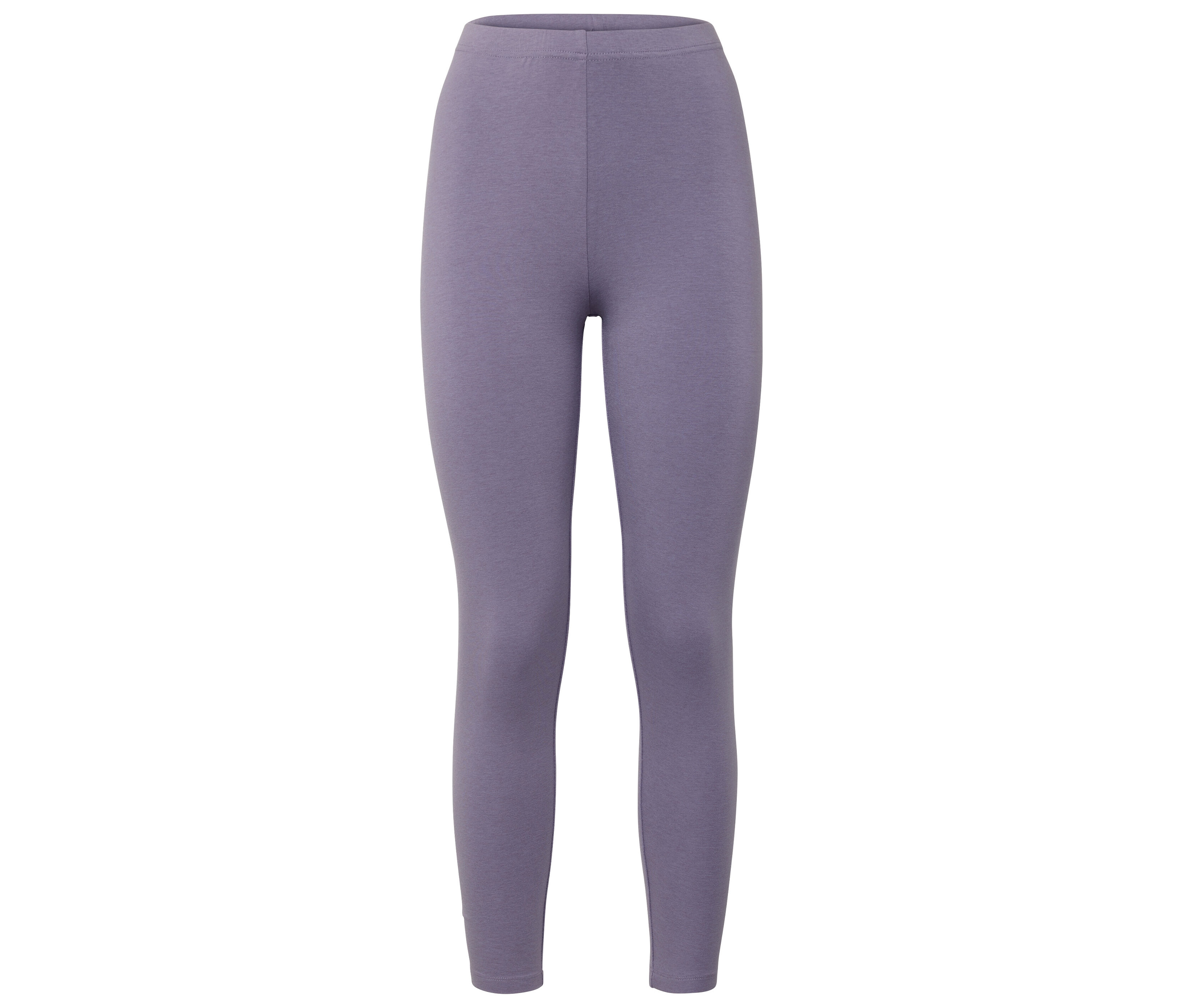 Tchibo - Leggings mit RWS-zertifizierter Wolle - Damen - Gr. S - lila