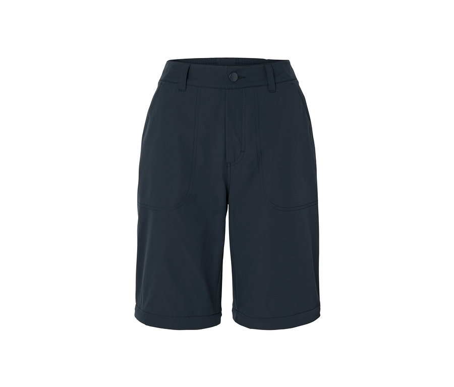 Blaue 2-in-1-Funktionshose.