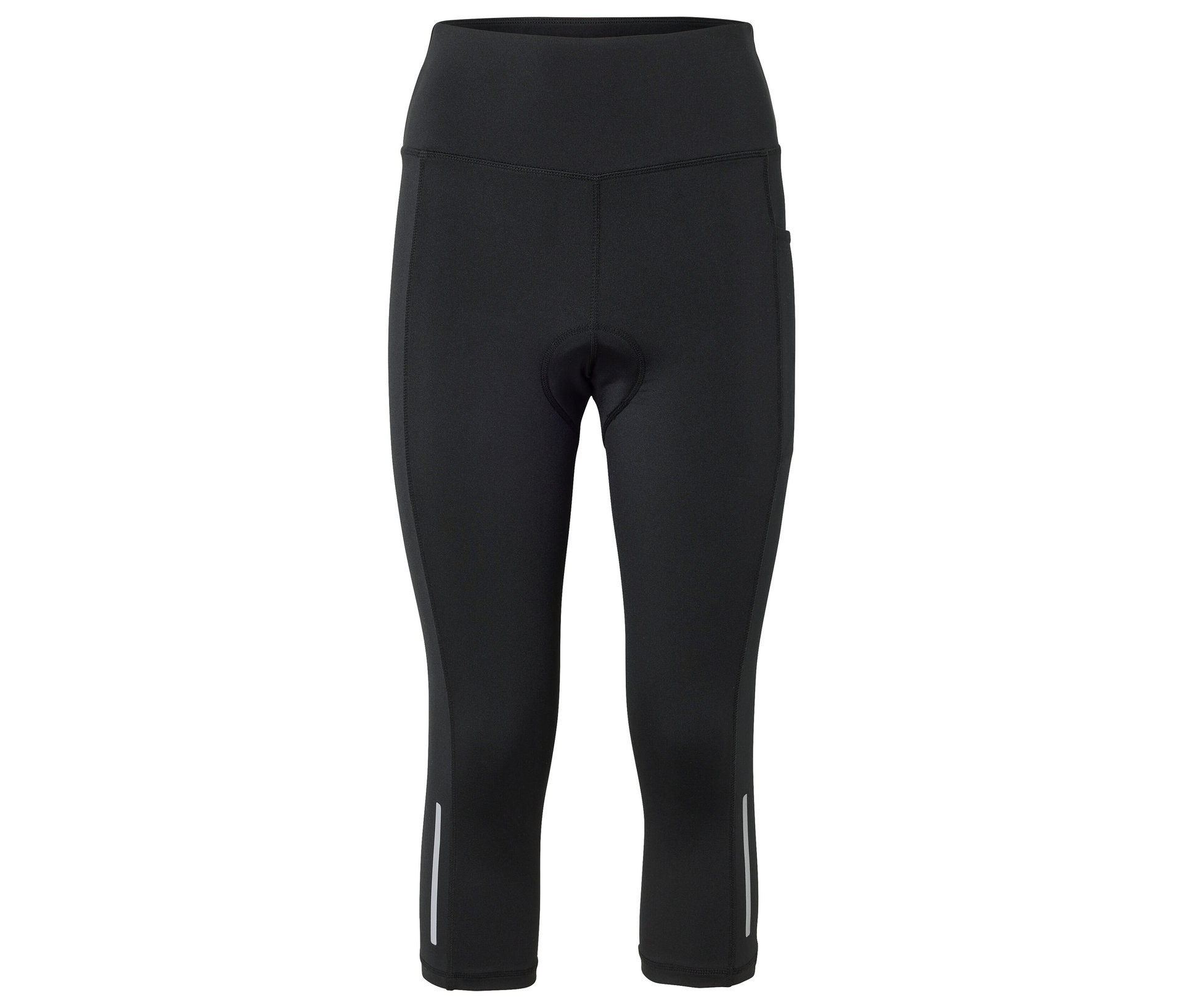 Fahrradhose - Damen - Gr. S - schwarz - schwarz