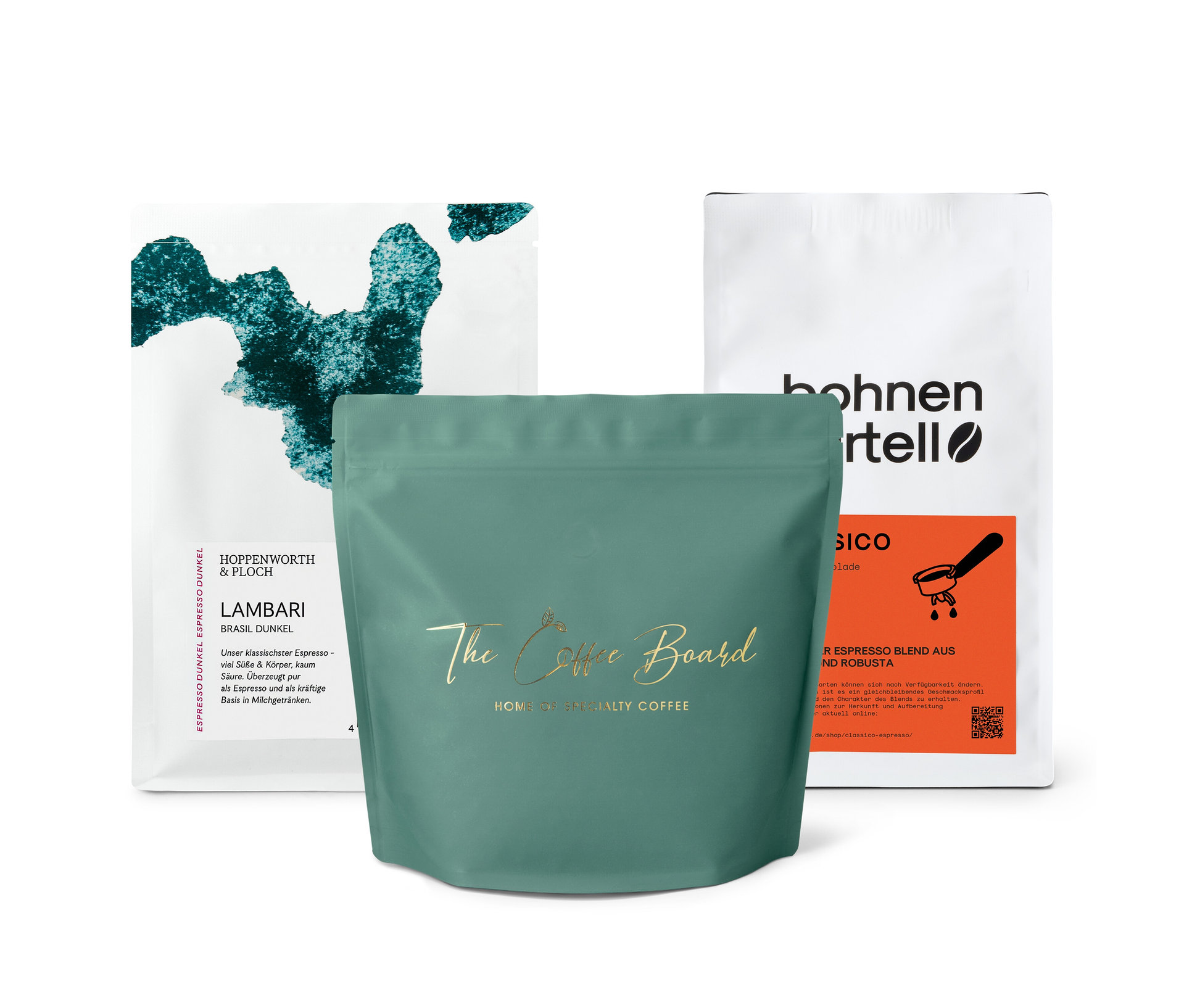 "Tchibo - Vollautomaten Probierpaket ""Homeoffice-Set"" - 2x 250g, 1x 500g Ganze Bohne"