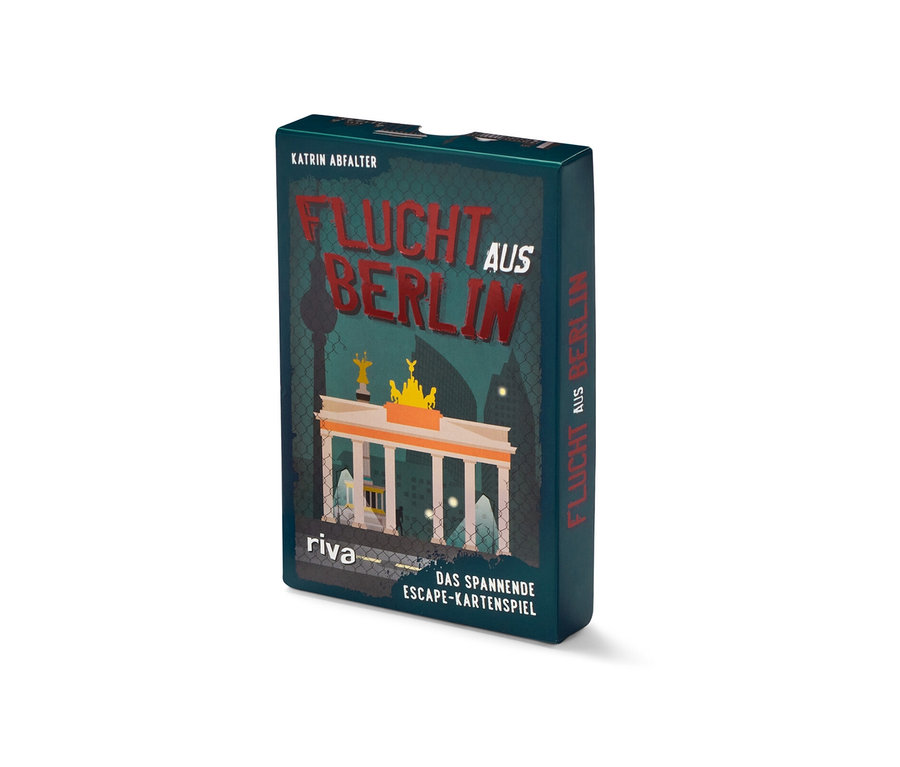 Escape-Room-Kartenspiel »Flucht aus Berlin«.