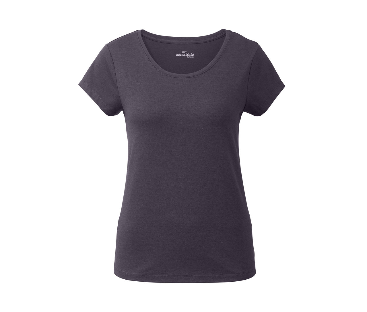 Lila Pyjama T-Shirt mit kurzen Ärmeln.