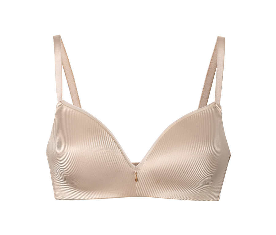 Beiger Softschalen-BH.