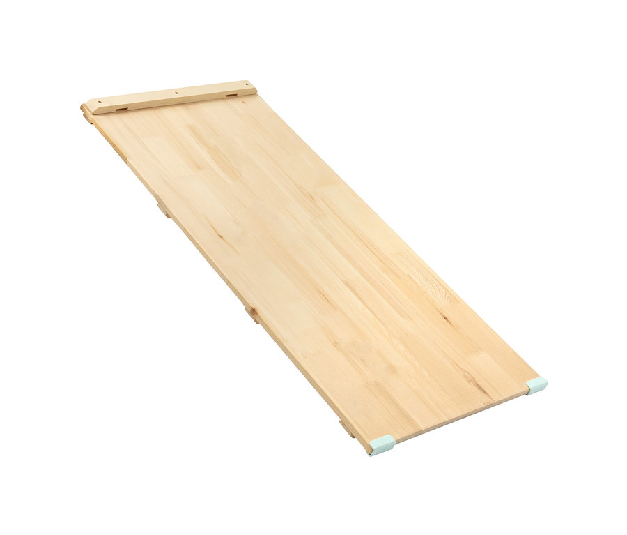 Holz TP Toys Active-Rutsche und Brücke für Kinder, Draufsicht.