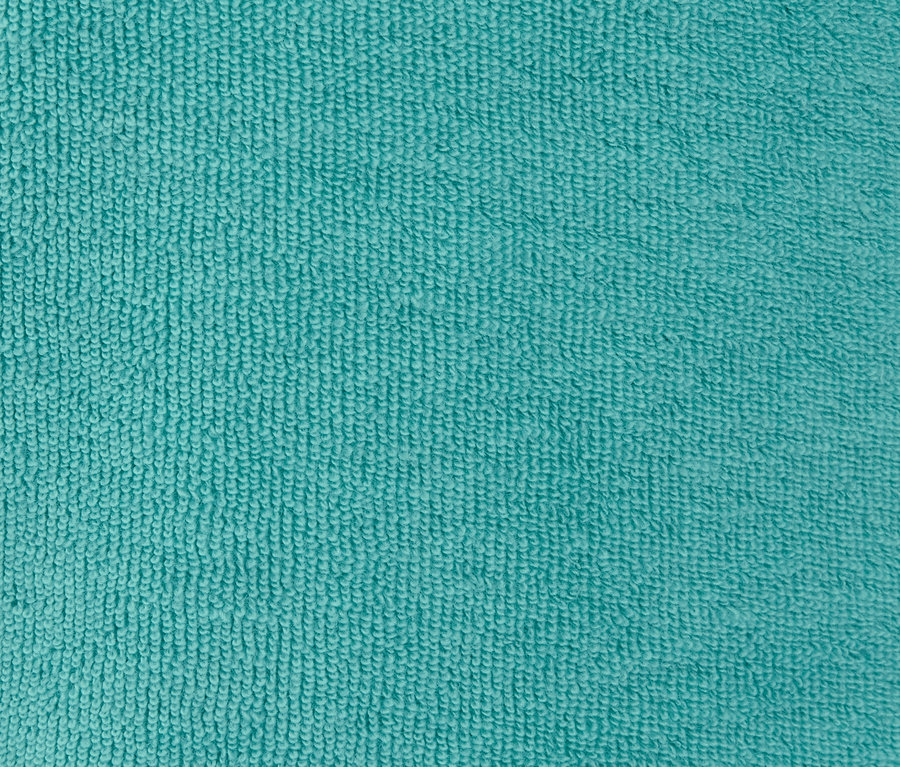 Nahaufnahme von Frottee-Shorts.