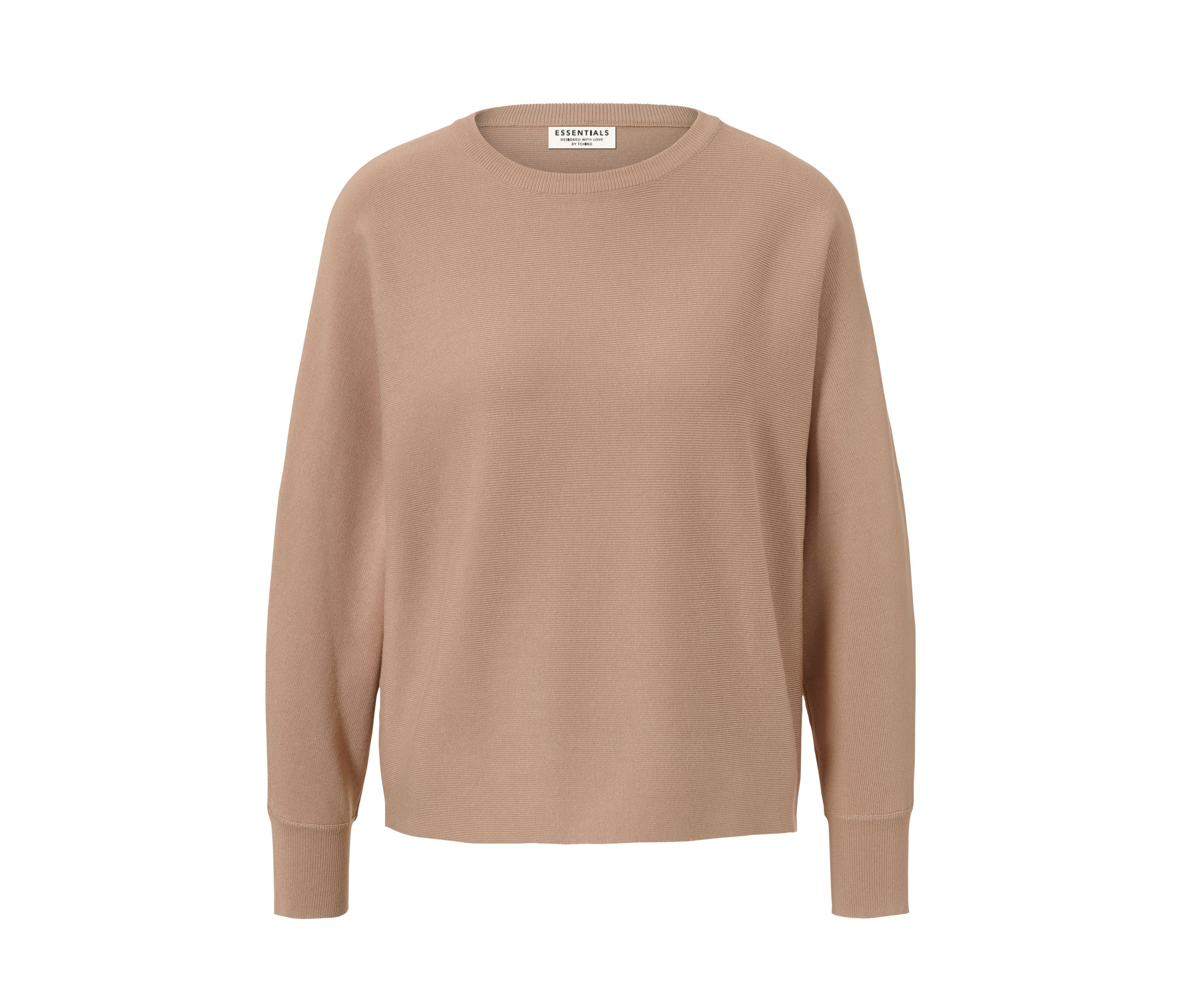 Thumbnail - Tchibo - Feinstrickpullover - Damen - Gr. XL - beige