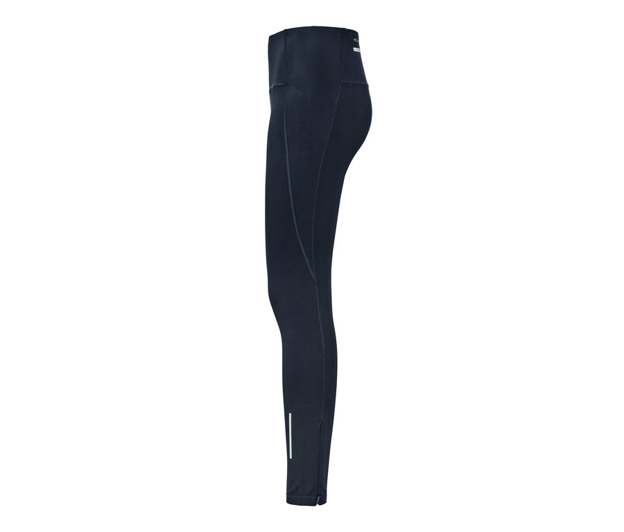 Detail einer wasserabweisenden Sporttight.