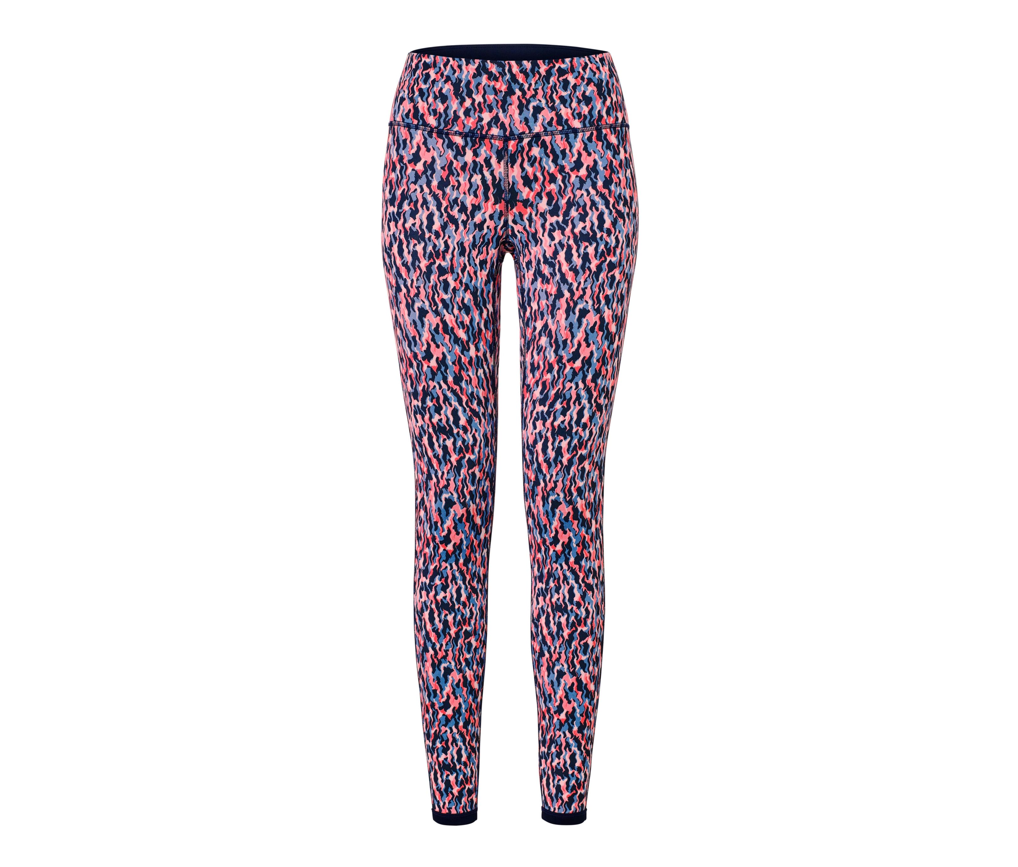 Tchibo - Wende-Sporttight - Damen - Gr. XXL - rosa/print