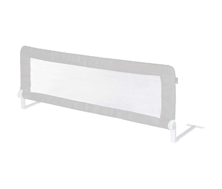 Graues roba Bettschutzgitter »Klipp-Klapp«.