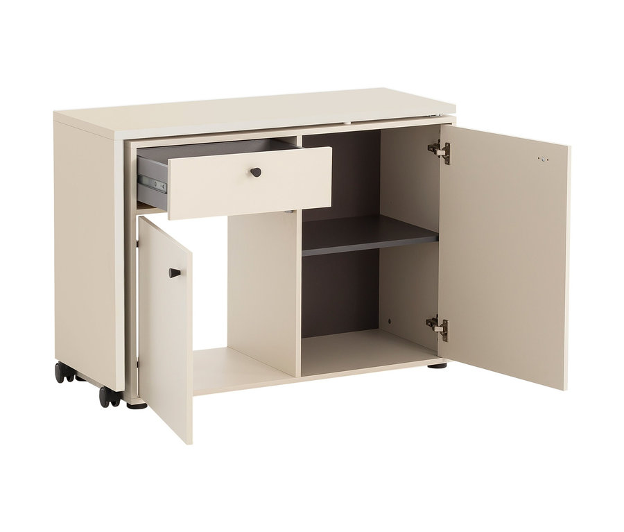 Offener 2-in-1-Drehtischschrank »Lovund« mit Schublade.