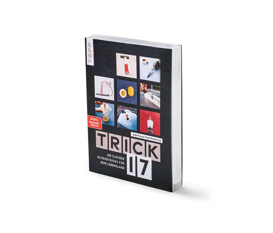 Buch "Trick 17" vor weißem Hintergrund.