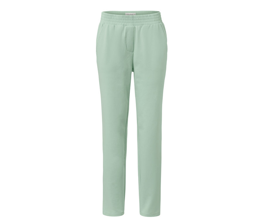 Grüne Joggpants.