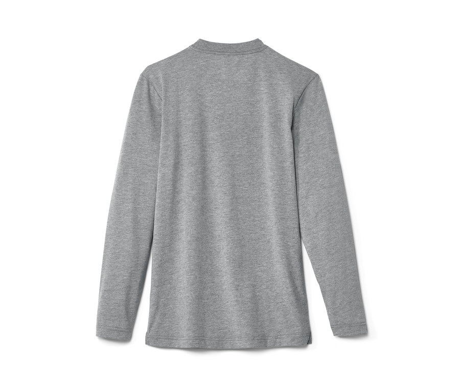 Graues Langarm-Shirt, 1 Stk. von 2 Langarm-Shirts