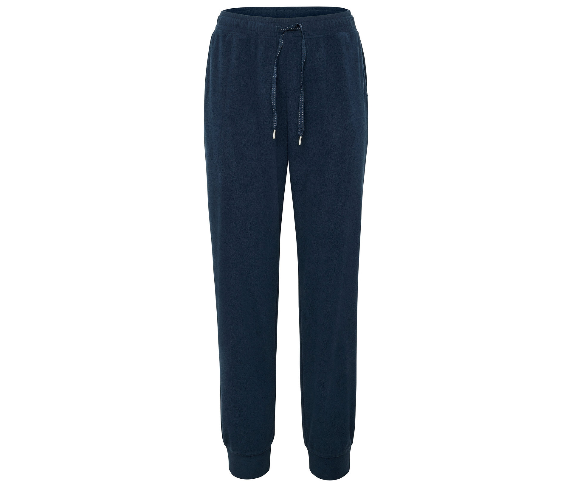 Fleece-Loungehose - Damen - Gr. M - dunkelblau - dunkelblau