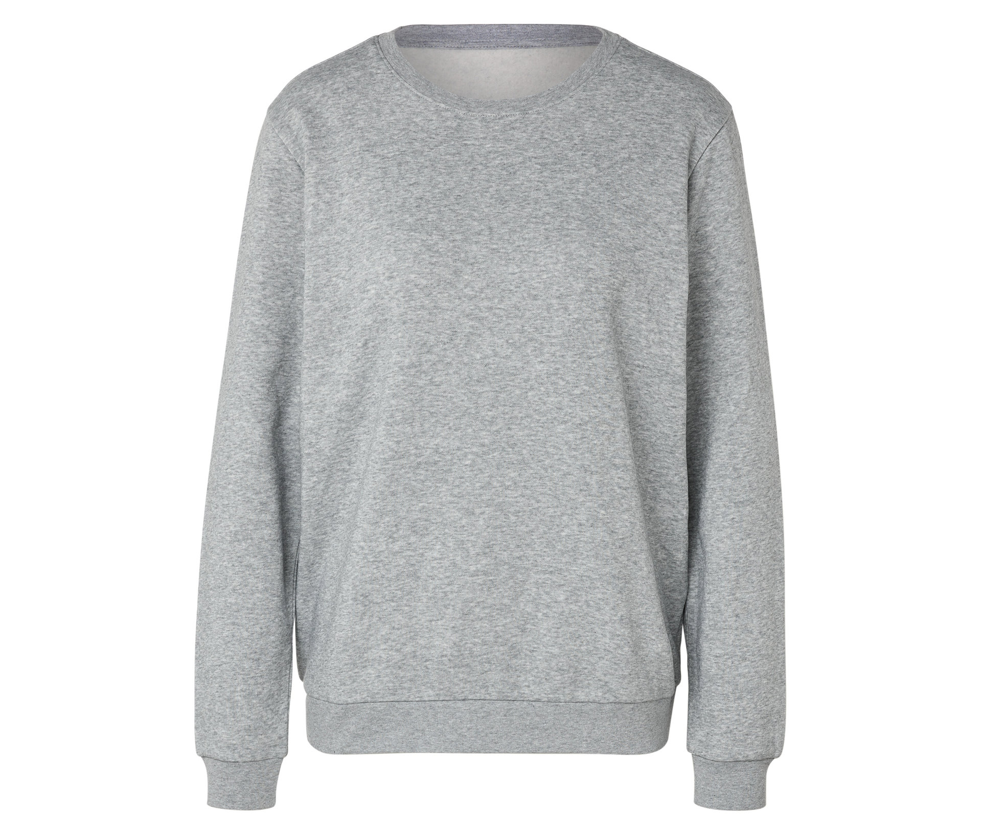 Sweatshirt - Damen - Gr. S - grau - grau