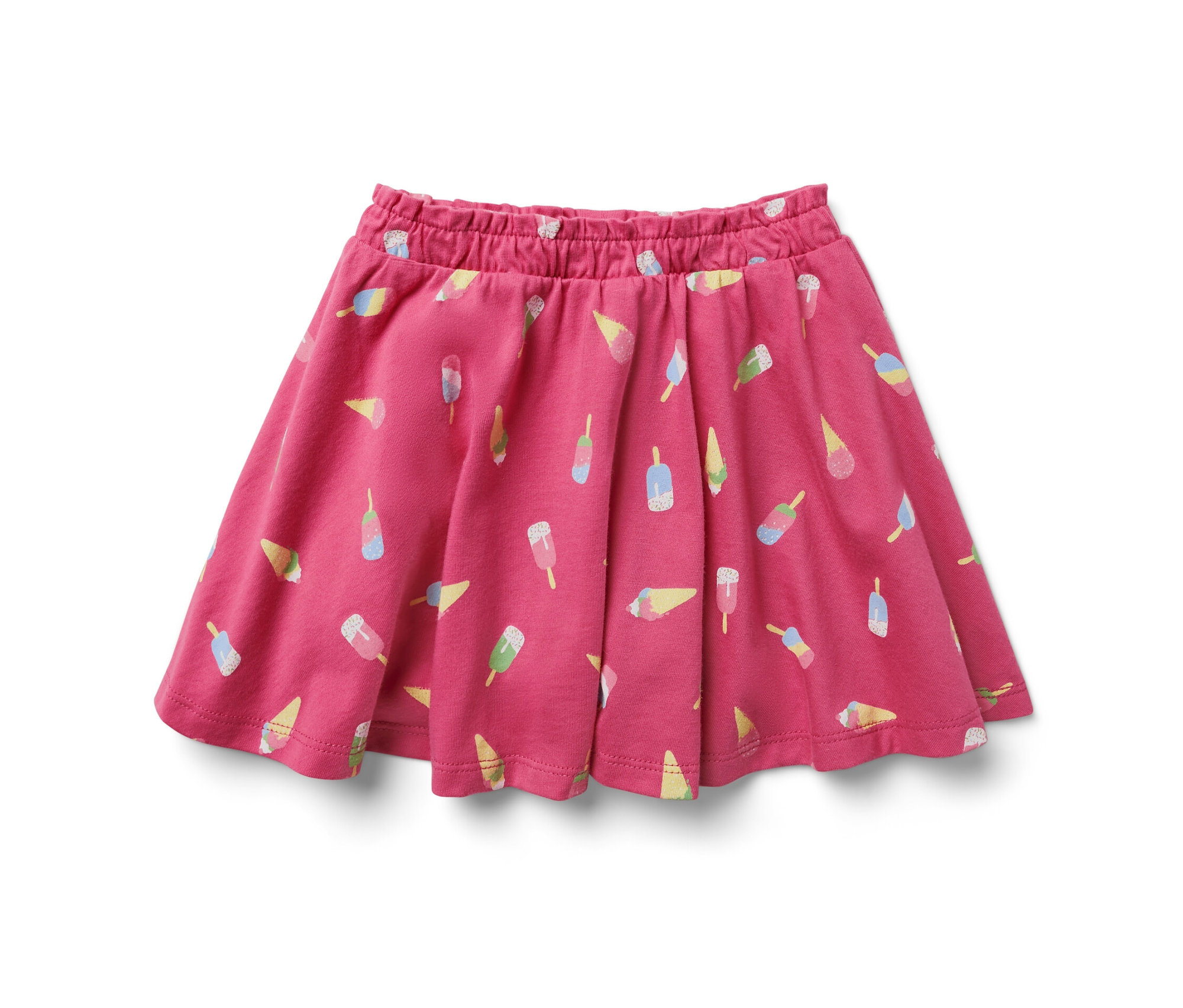 Tchibo - Kinder-Jerseyrock mit Hose - Gr. 98/104 - pink - Baumwolle