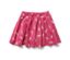 Pinkfarbener Kinder-Jerseyrock mit Hose, Eis-Print.