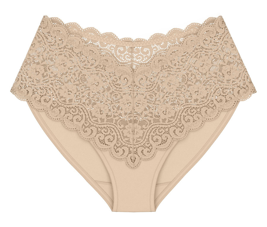 Hautfarbener Slip »Amourette Maxi« von Triumph.