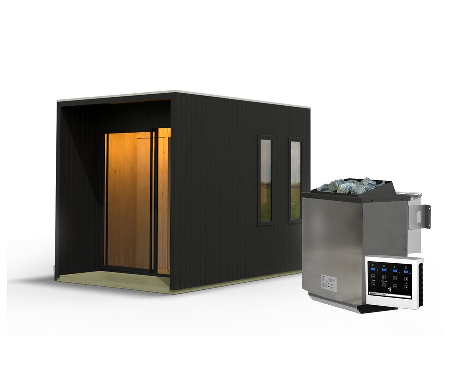 Karibu Saunahaus »Gwen«, klein, Premium.