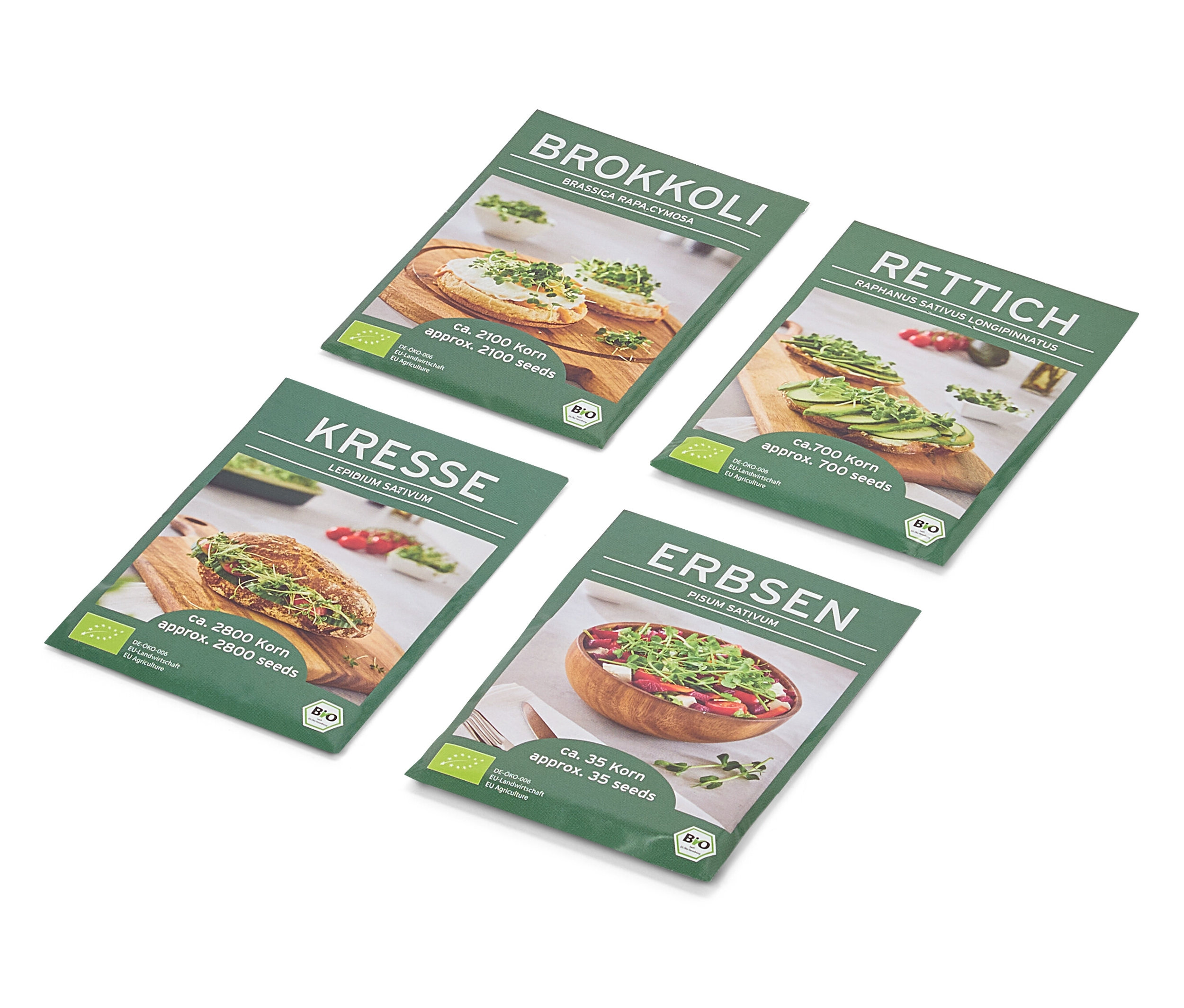 Tchibo - 4 Microgreens-Klassiker