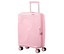 Rosa American Tourister Mickey Magic Trolley mit Teleskopgriff und Rollen.