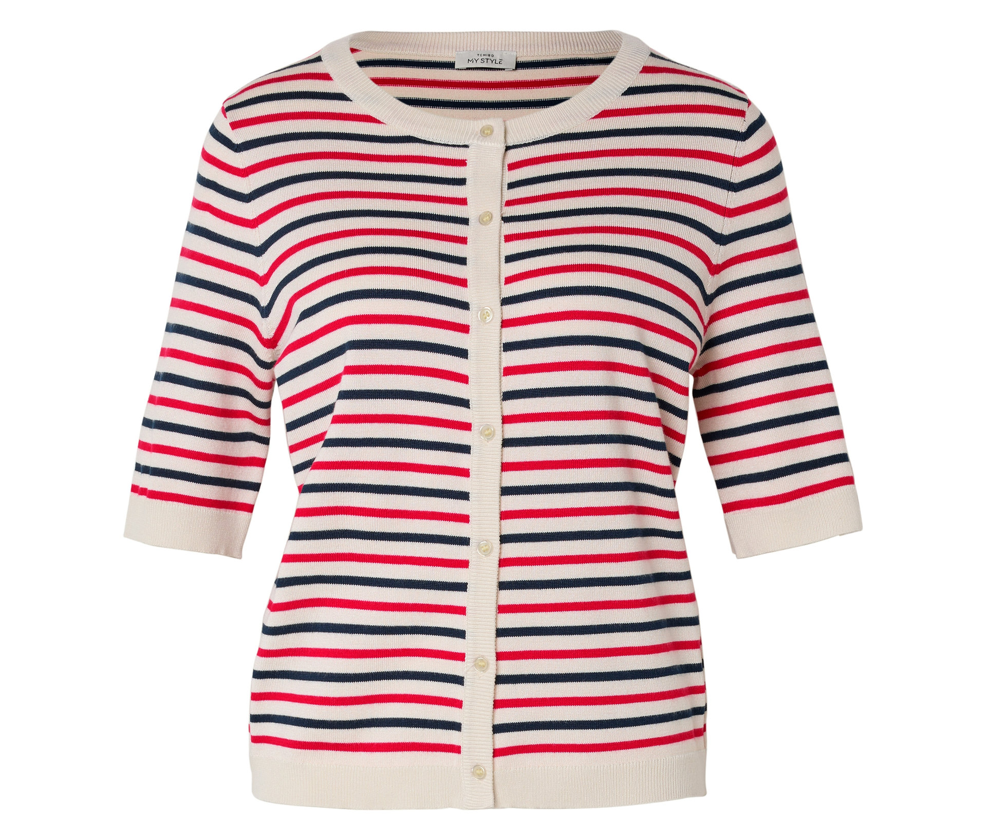 Tchibo - Feinstrick-Cardigan - Damen - Gr. XL - weiß
