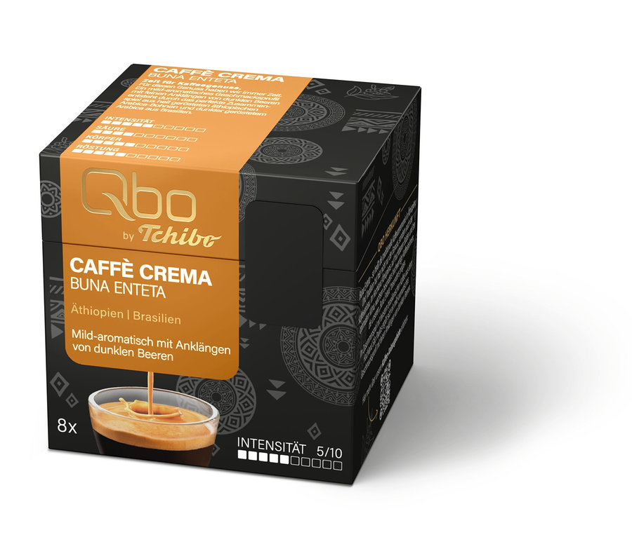 Qbo Caffè BUNA ENTETA - 8 Kapseln