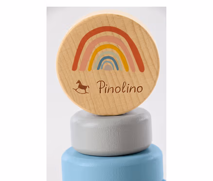 Detailaufnahme von Pinolino Stapelturm »Ruby«.