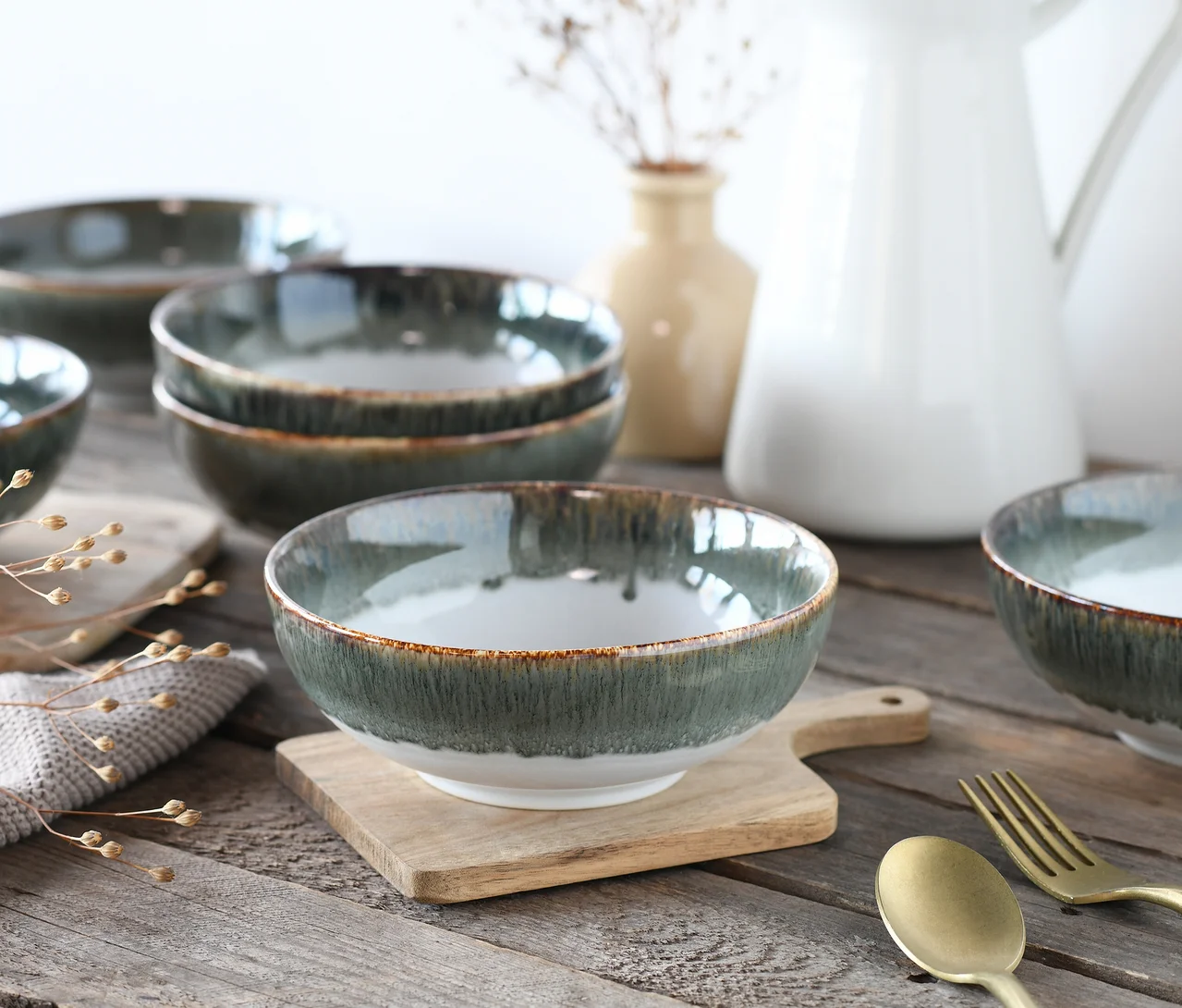 creaTable Bowl-Set »Cascade«, 12-teilig bei Tchibo kaufen