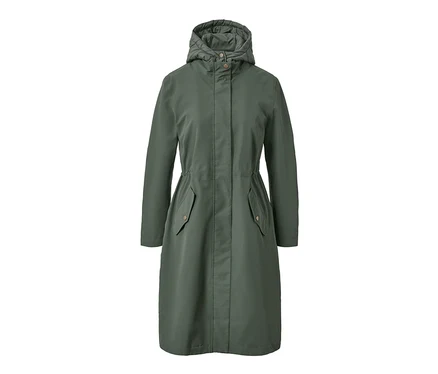 Khaki 2-in-1-Outdoorparka.