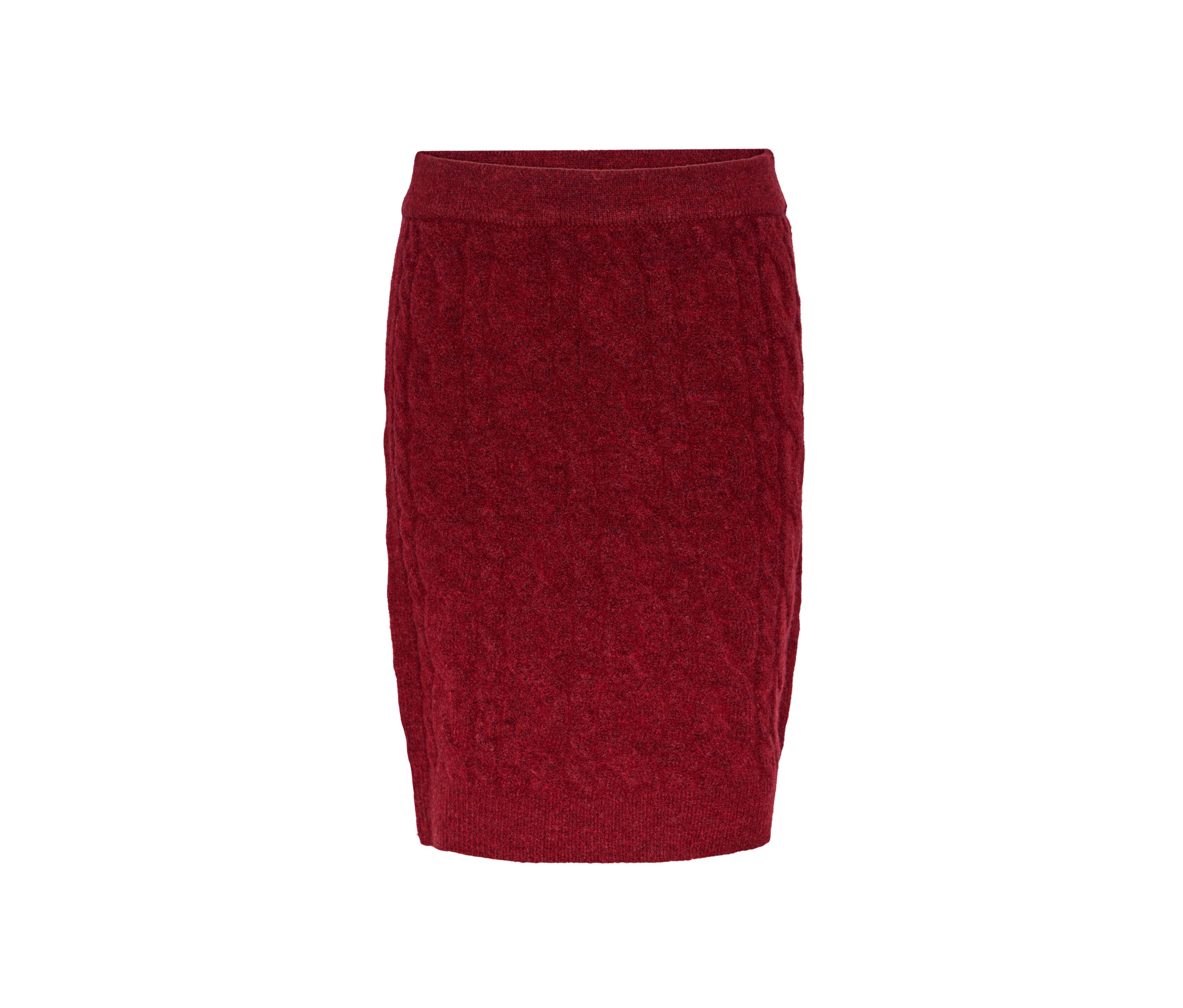 Thumbnail - Tchibo - Strickrock - Damen - Gr. L - rot