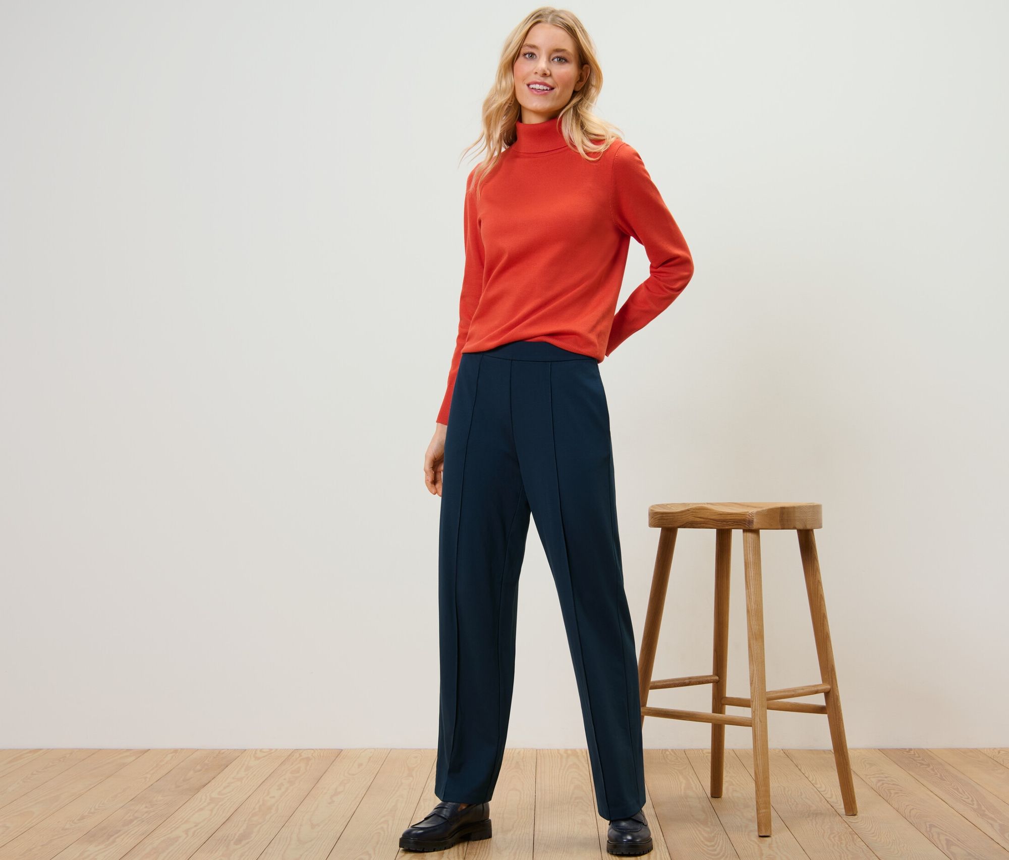 Thumbnail - Tchibo - Jerseyhose mit Biese - Damen - Gr. 38 - dunkelblau