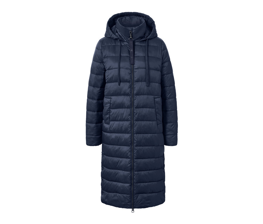 Steppmantel Eduscho Mantel Tchibo Steppmantel Mit Kapuze Blau