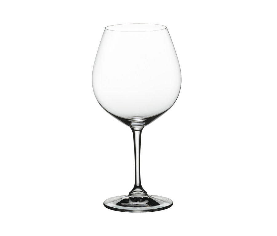 Ein leeres Rotweinglas »Nachtmann ViVino«.
