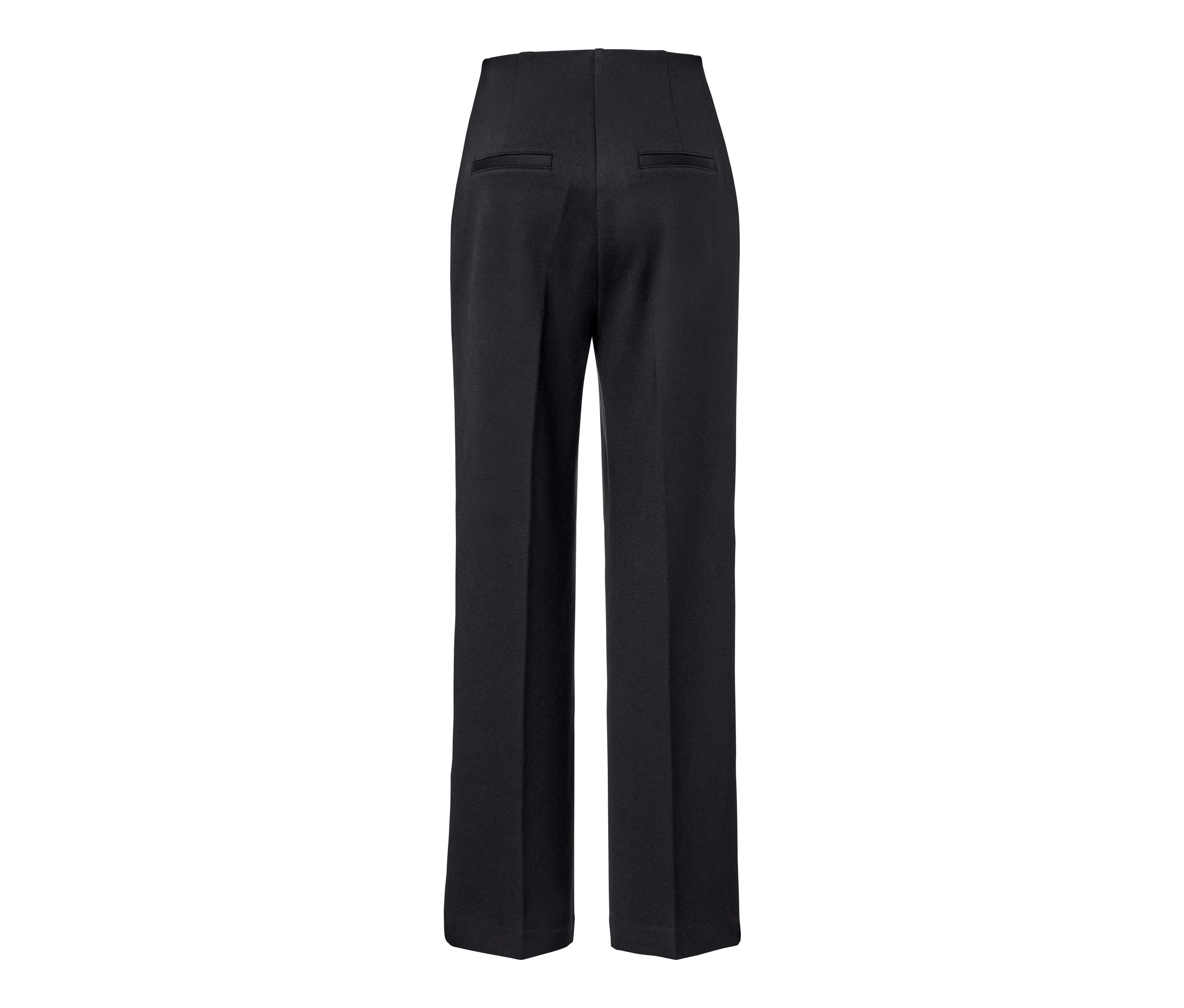Thumbnail - Tchibo - Jerseyhose mit Galonstreifen - Damen - Gr. 48 - schwarz