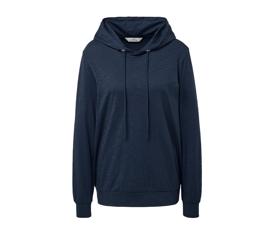 Navy Jersey-Hoodie.