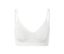 Detailansicht eines weißen Seamless-Soft-BHs.