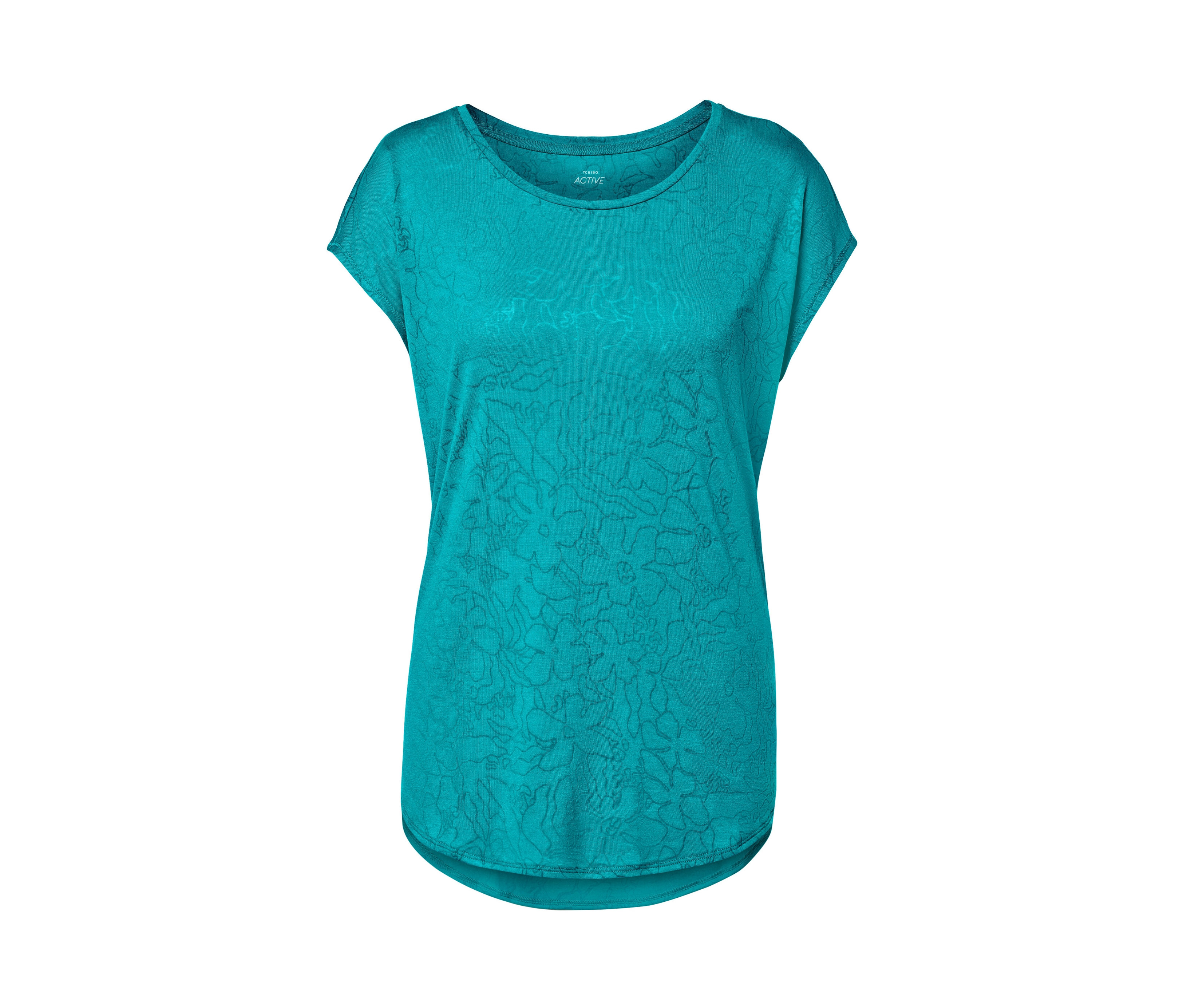 Tchibo - Sportshirt - Damen - Gr. L - türkis