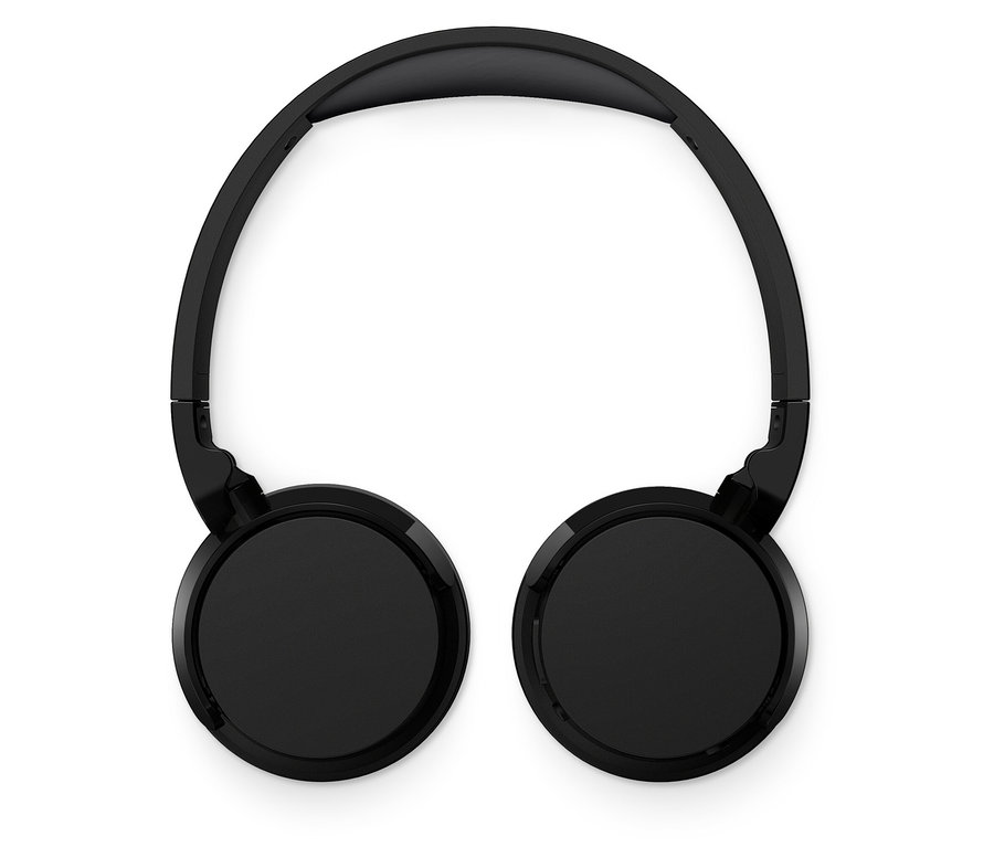 Schwarze Philips Bluetooth®-Kopfhörer »H3209« auf weißem Hintergrund.