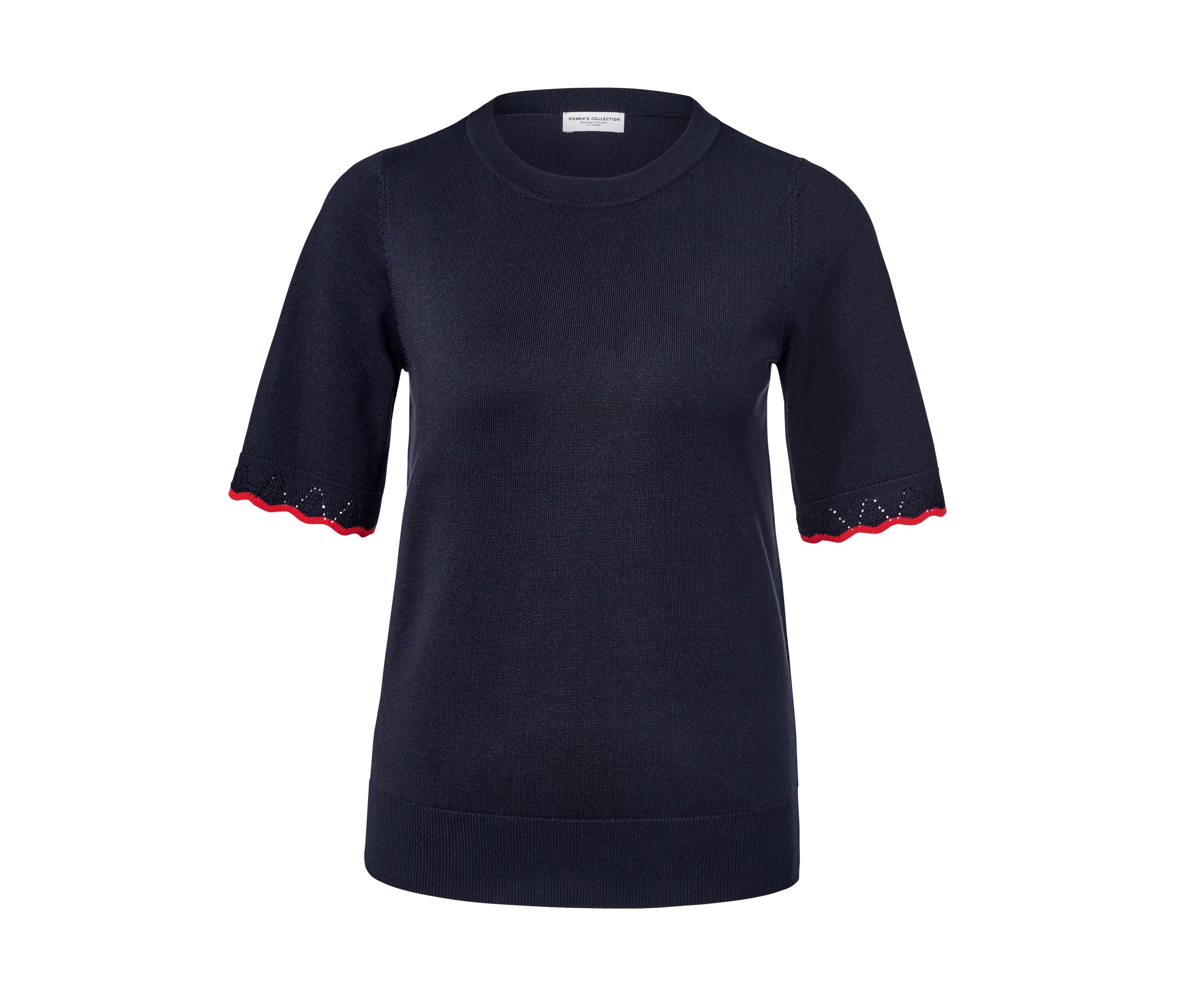 Tchibo - Feinstrickpullover - Damen - Gr. M - dunkelblau