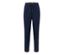 Dunkelblaue Jerseyhose mit Kordelzug in der Taille.