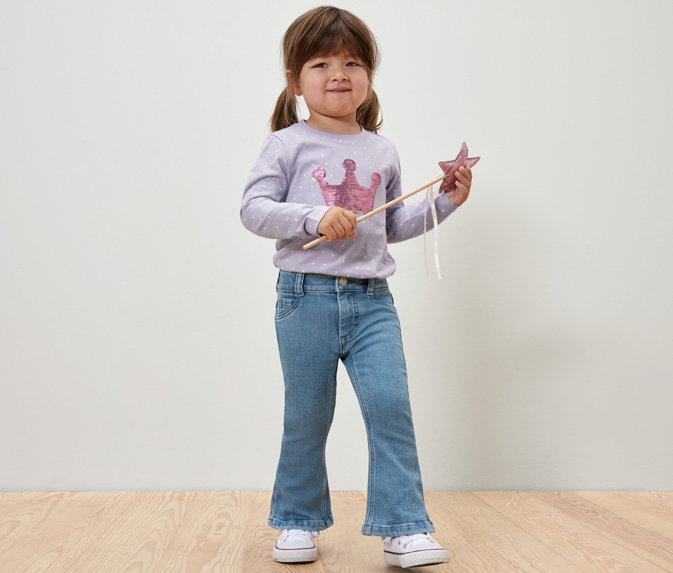 Thumbnail - Tchibo - Kinder-Jeans ‒ Fit »Emma« - Damen - Gr. 134 - blau