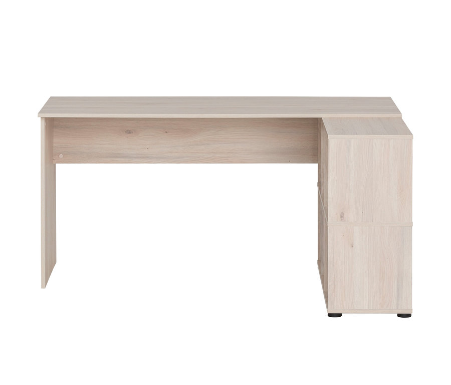 Schreibtisch mit integriertem Regal »Serie 400«, Sandeichen-Dekor