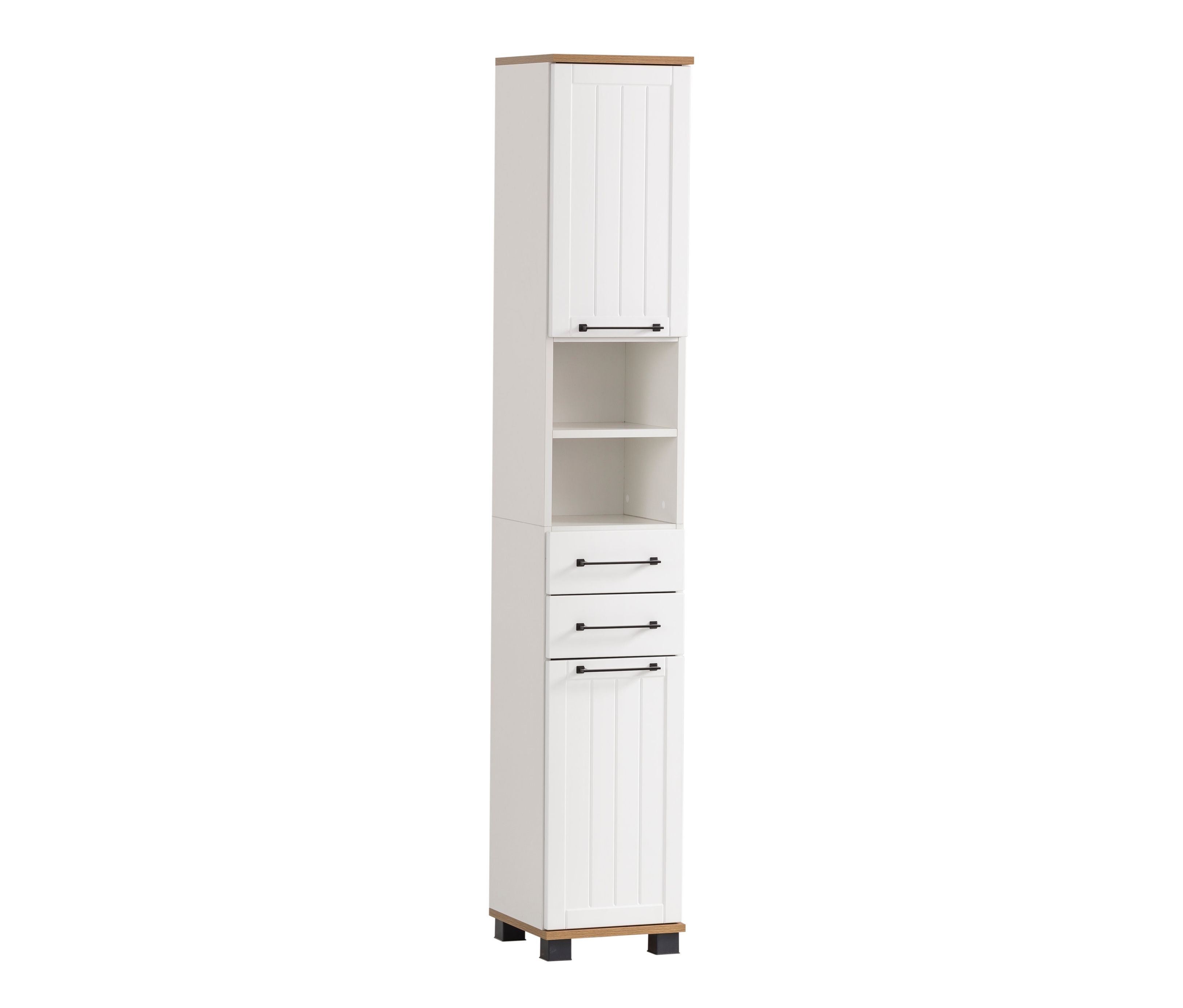 Thumbnail - Tchibo - Hochschrank »Jelda« - 30,5x32,5x181cm - schwarz - Holz / Metall / Kunststoff