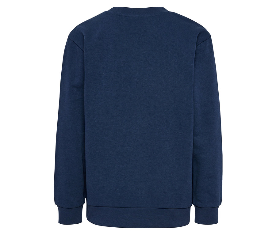 Blaues HUMMEL HMLJR Base-Sweatshirt.