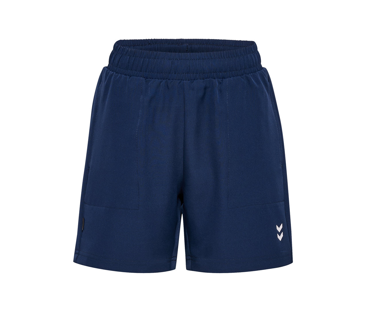 Blaue HUMMEL HMLJR Pulse Workout Shorts.